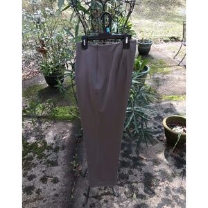 Talbots- GRAY POLYKNIT DRESS PANTS- Size 8- EUC